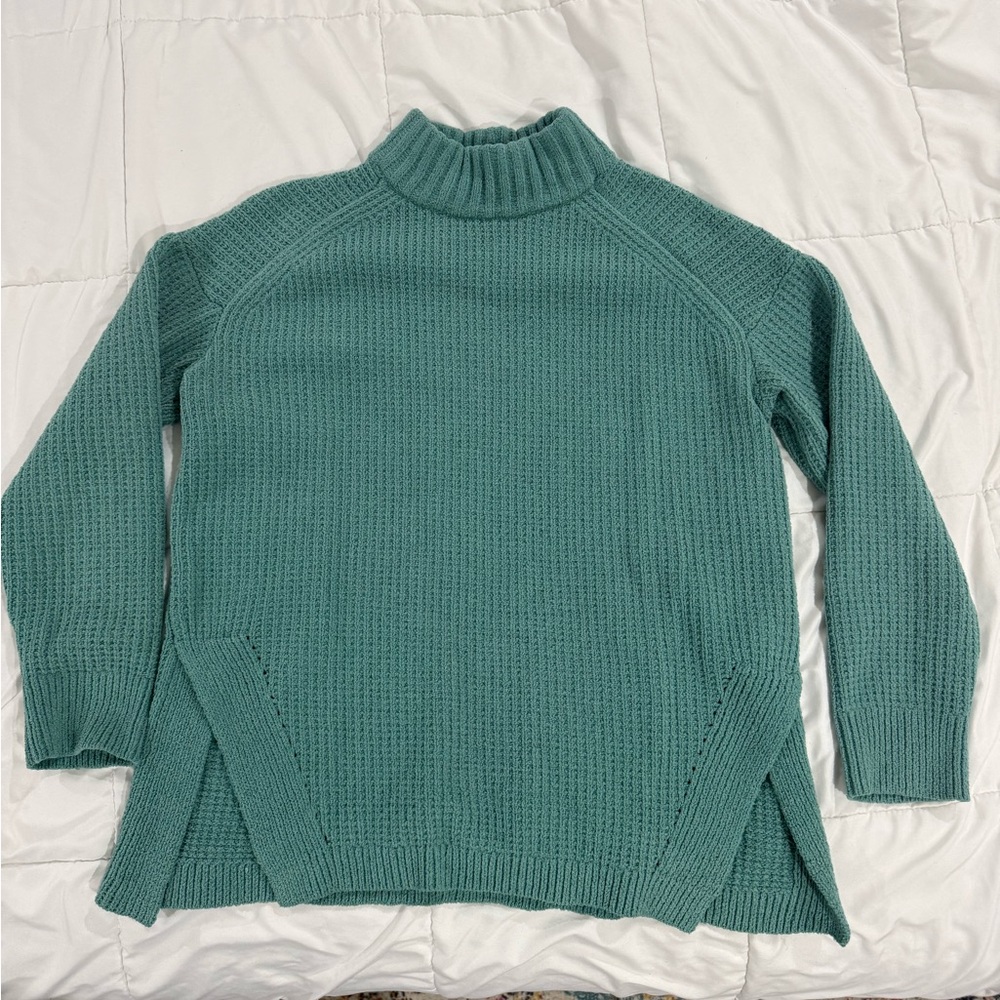 A new day Aqua Sweater